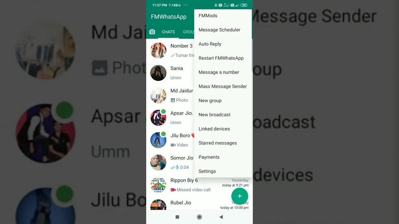 How to fm whatsapp freeze last seen
