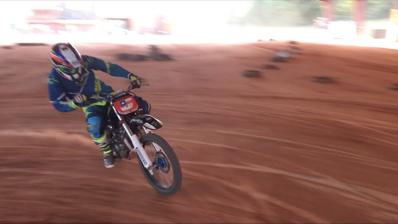 Zack Rides (and Crashes!) Colin Edward's Flattracker at the Texas Tornado Boot Camp