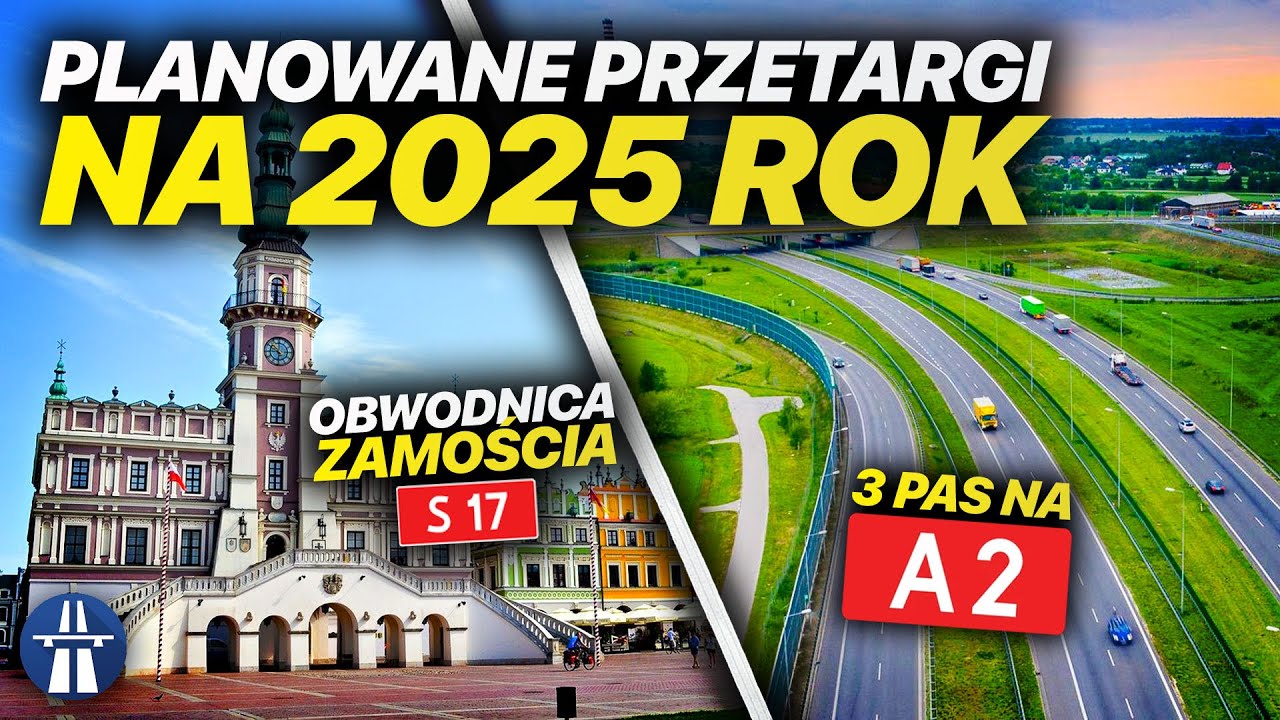 Jakie przetargi na drogi zostaną ogłoszone w 2025 roku?