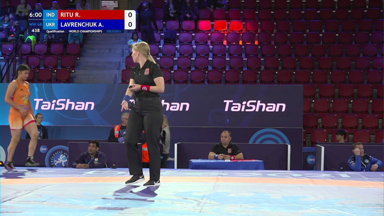Qual. WW - 68 kg: R. RITU (IND) v. A. LAVRENCHUK (UKR)