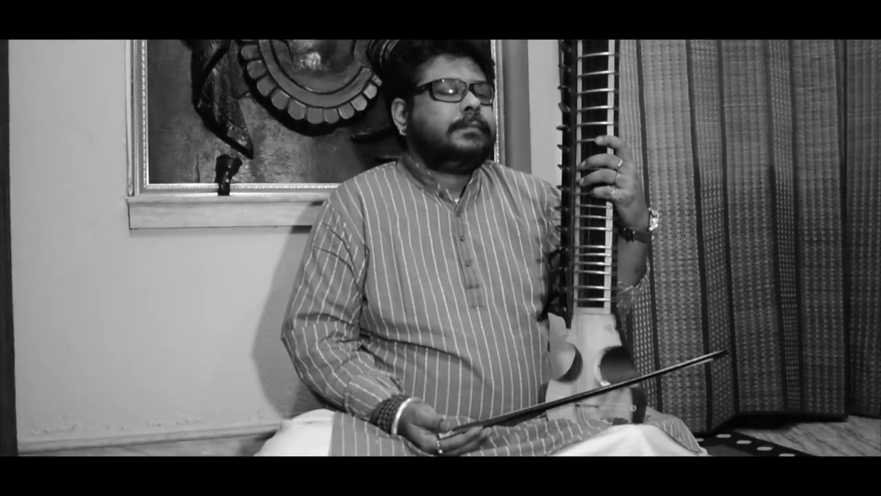 Noyono Tomare | নয়ন তোমারে । Shubhayu Sen Majumdar | Rabindra Sangeet | Esraj। Instrumental |