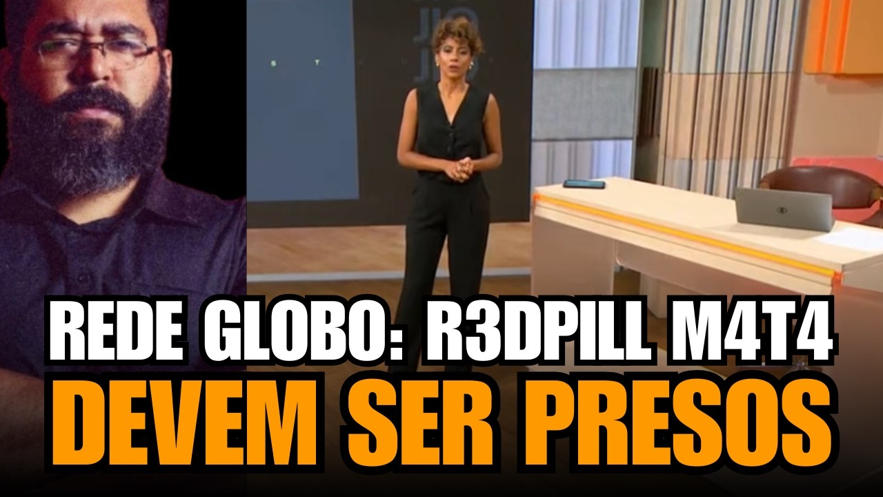 MAIS UMA REPORTAGEM C0VARD3 E SENSACIONALISTA CONTRA A R3DPILL