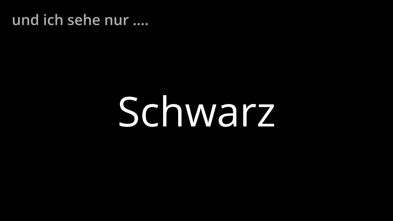 Nur Schwarz | Deutsches Cover von Back To Black | Amy Winehouse  | neu übersetzt