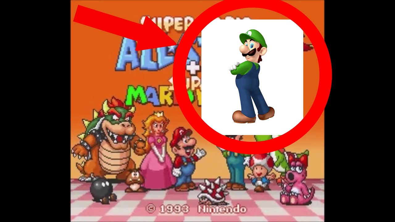 SMAS+SMW  1P Luigi + Physics Rom Hack Showcase + Download