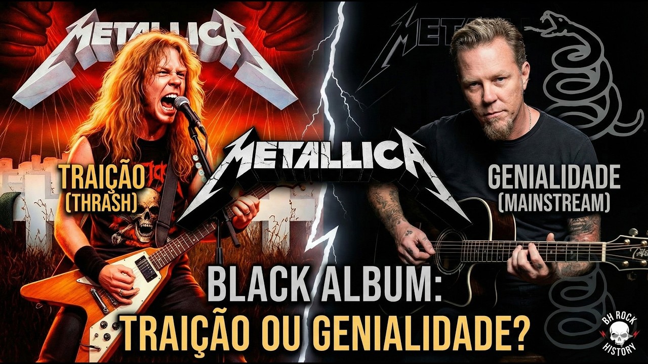 O Dia que o Metallica Traiu o Metal? (A Verdade sobre o Black Album)