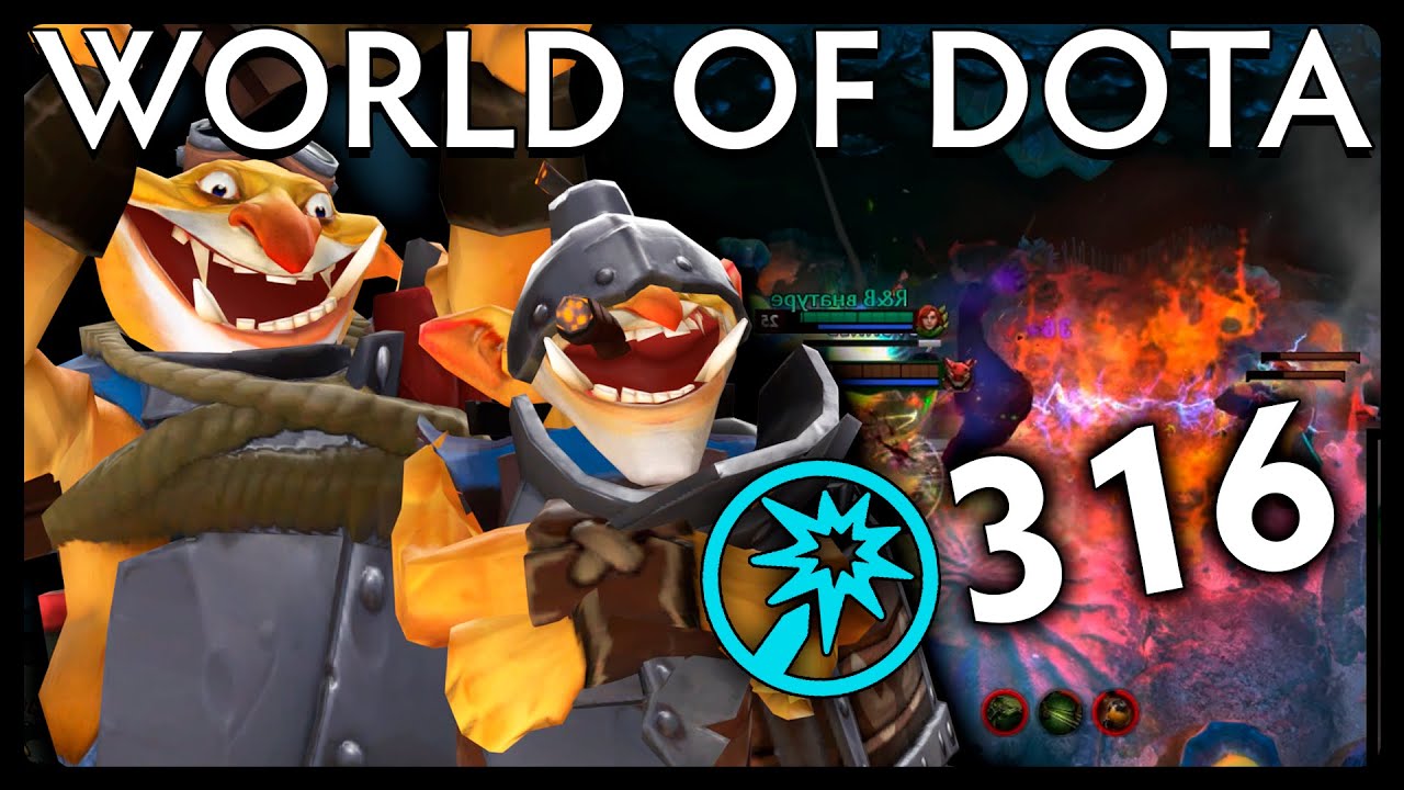 Techies' Mines Dealing THOUSANDS!! World of Dota!