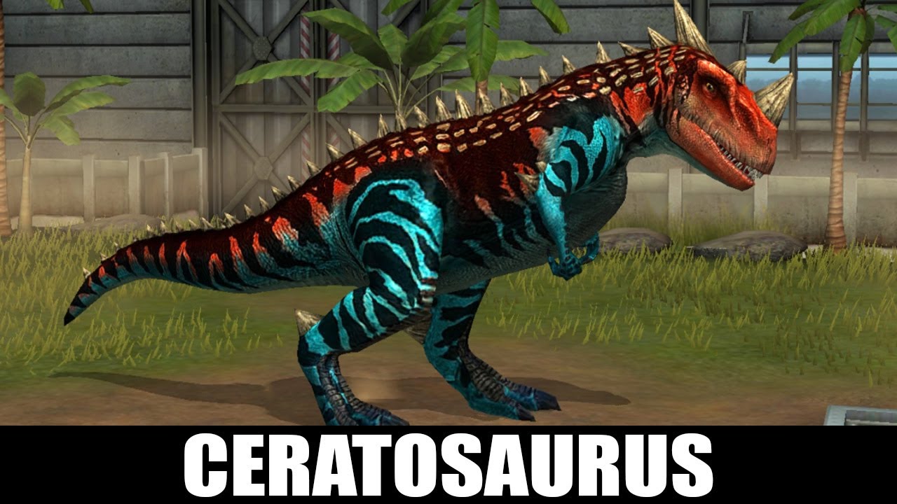 CERATOSAURUS MAX LEVEL 40 - Jurassic World The Game