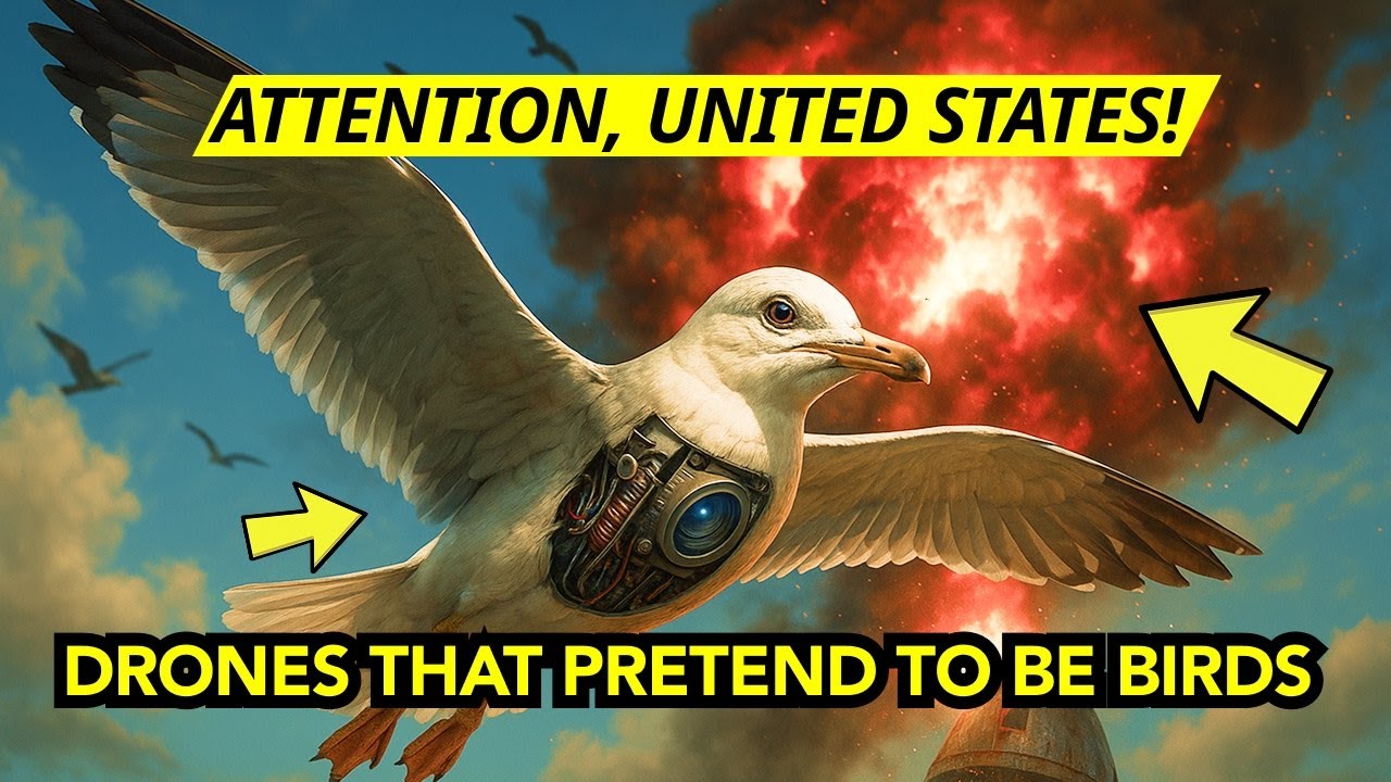 The Secret Army of Bird Drones Watching Us RIGHT NOW