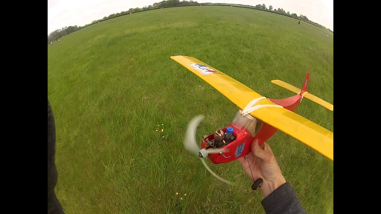 Vic Smeed Poppet and DC Dart FF at Old Warden.