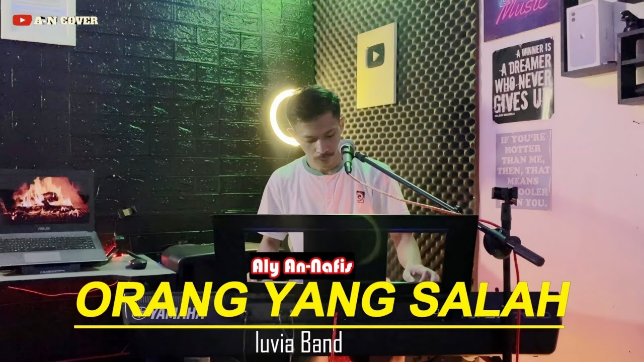 ORANG YANG SALAH ( LUVIA BAND ) LIVE COVER ALY AN-NAFIS
