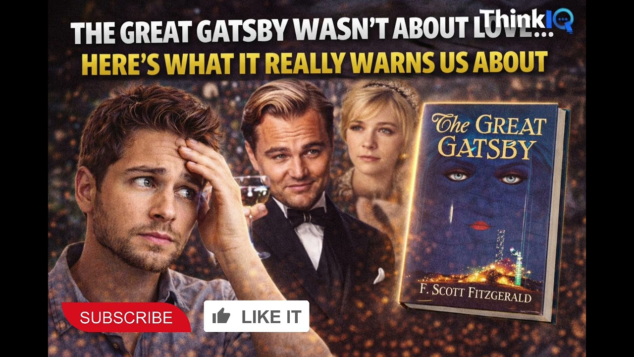 The Great Gatsby 👍| Here’s What It Really Warns Us About | F. Scott Fitzgerald | Hindi | 📒Audiobook