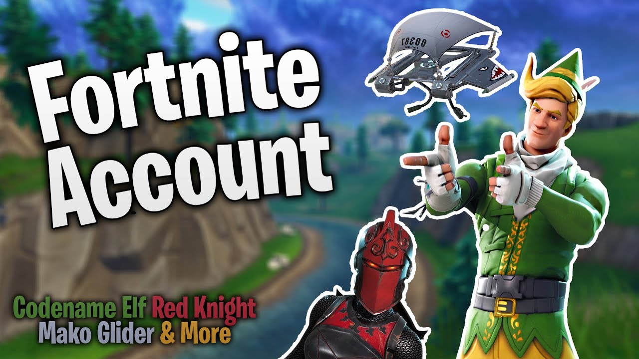 CodeNameElf + Mako Glider + Rare Pickaxe