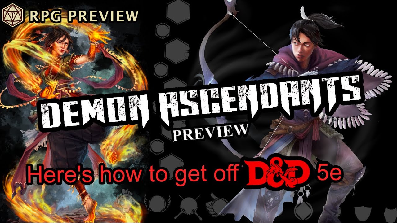 Demon Ascendants is exactly how to lure players away from D&D 5e | Kickstarter Preview