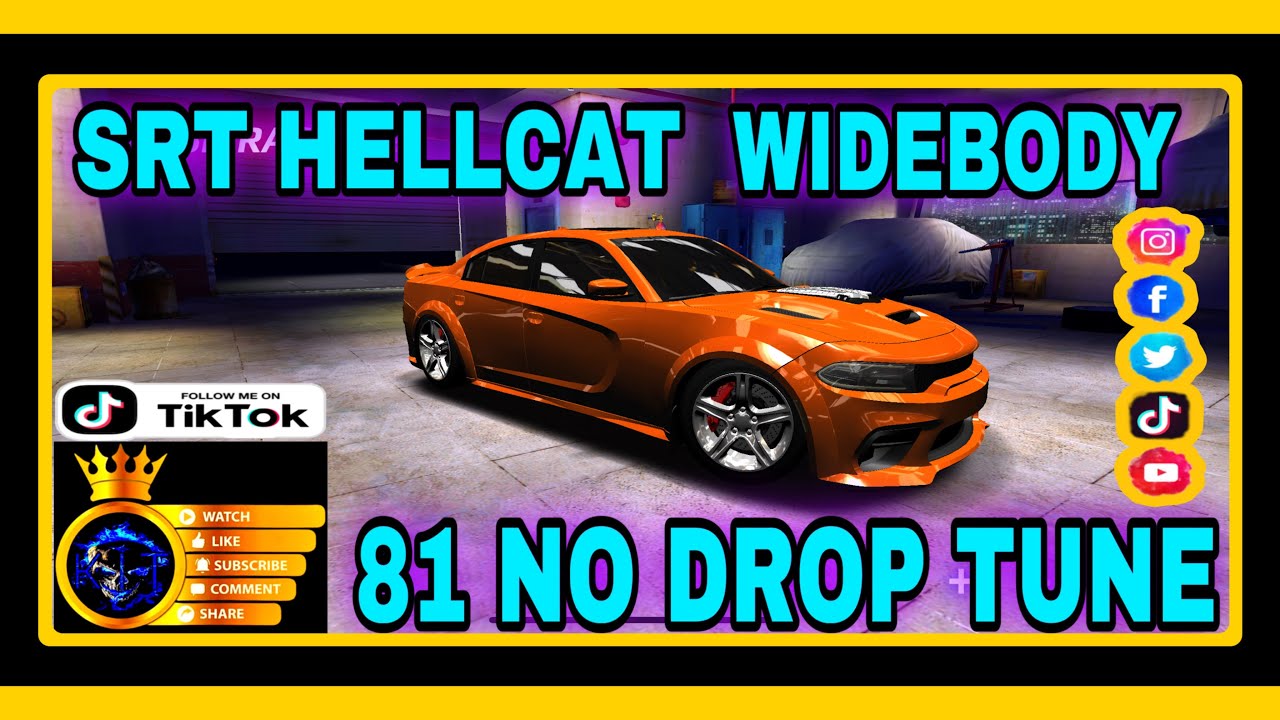 🚀 2023 SRT HELLCAT WIDEBODY 🚀 81 NO DROP TUNE. Thanks for watching. Rush racing 2