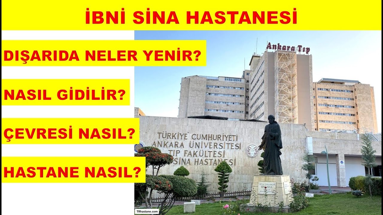 Ankara Tıp İbni Sina Hastanesindeyiz // şehir dışından geleceklere rehber video