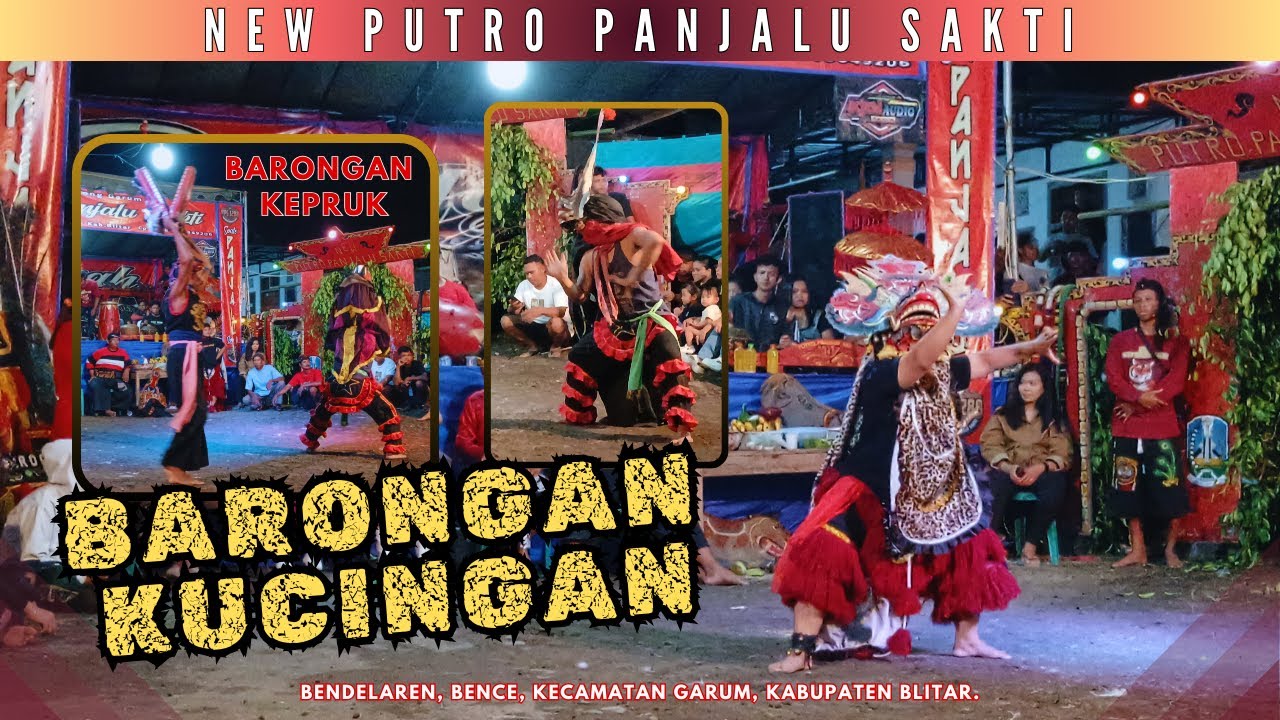 Trio Barongan Kucingan Senior New Putro Panjalu Sakti | Kucingan Blitaran