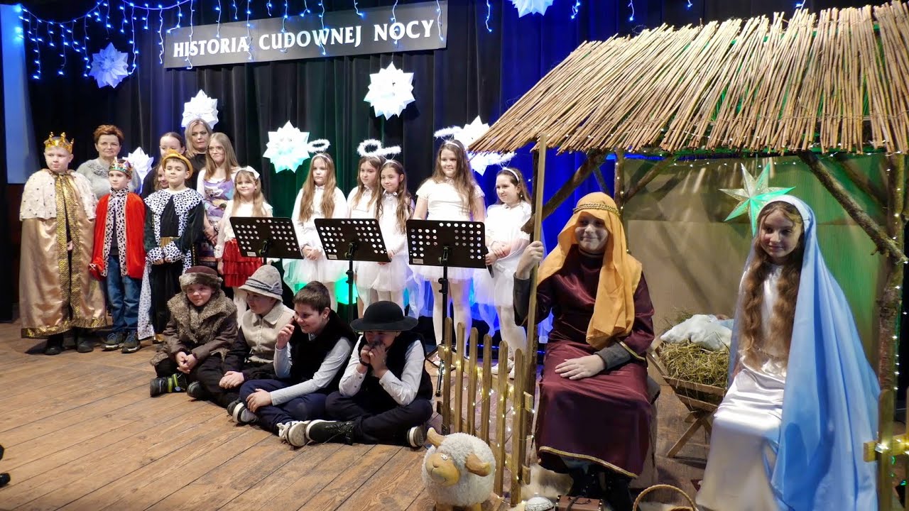 Wspólne Kolędowanie w GOK Uchanie - Jasełka 