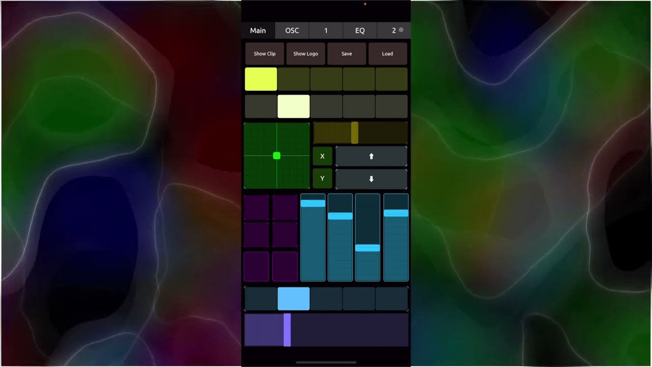 Touch Designer with TouchOSC