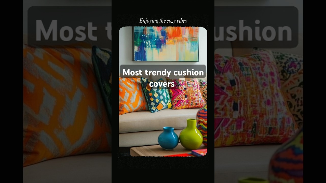 cushion cover ideas 💕|decor ideas for living room❣️|best cushion decor| #viralvideo #shorts #cushion