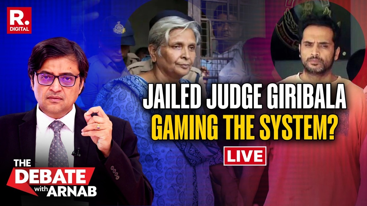 Debate With Arnab LIVE: Giribala Getting VVIP Treatment In Jail? | Twisha Sharma Case
