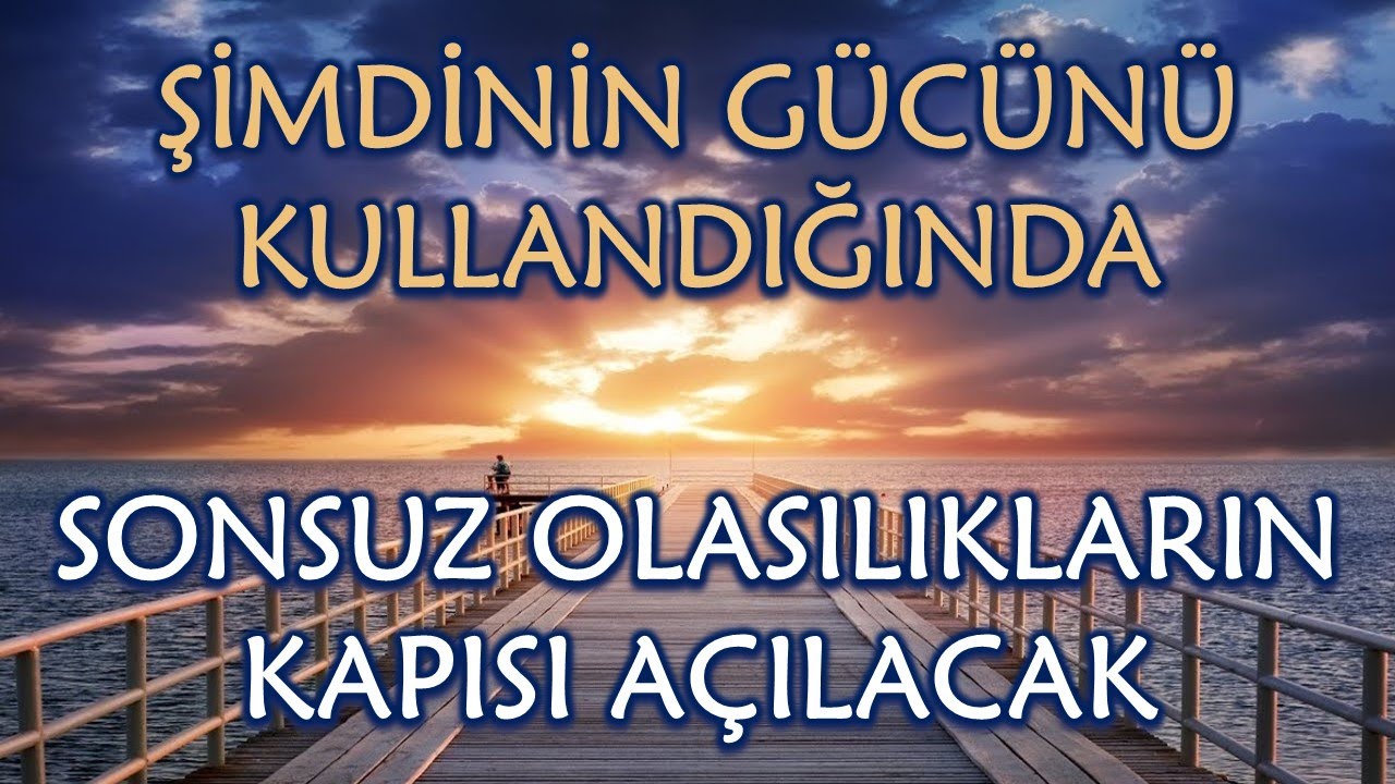 ŞİMDİNİN GÜCÜNÜ KULLANMAK ve ANDA KALMAK / ÖZEL SERBEST BIRAKMA UYGULAMASI