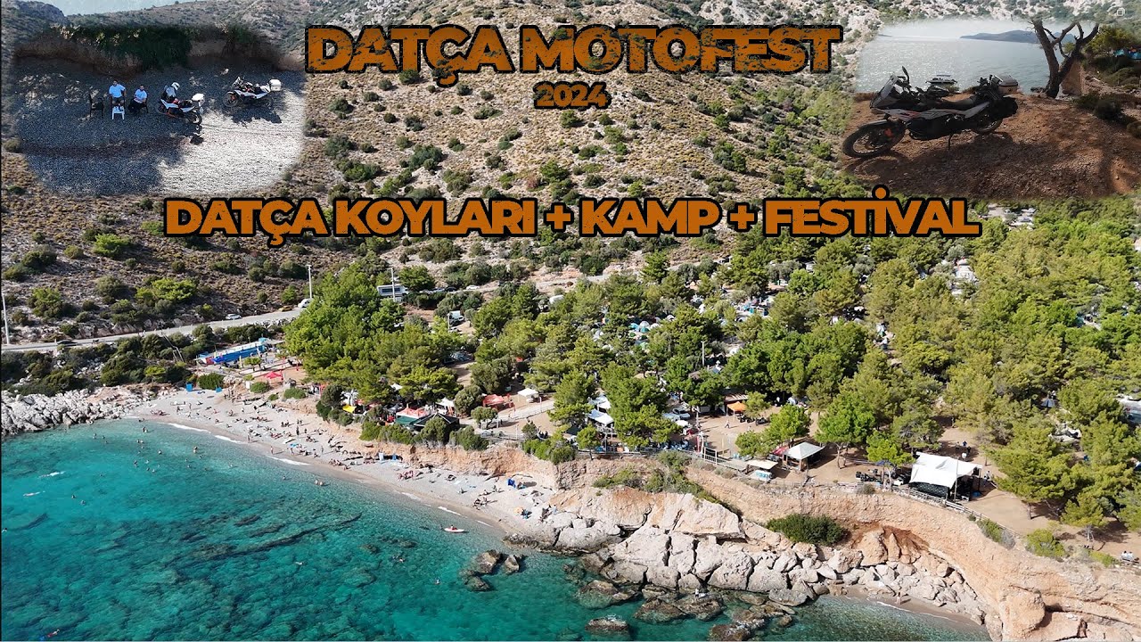Motosiklet Kamp + Festival + Datça Koyları  DATÇA MOTOFEST 2024 -  #ktm790adventure