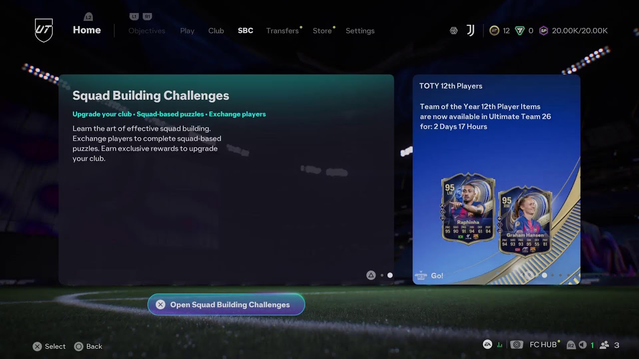FC 26 / Fut champions TOTY