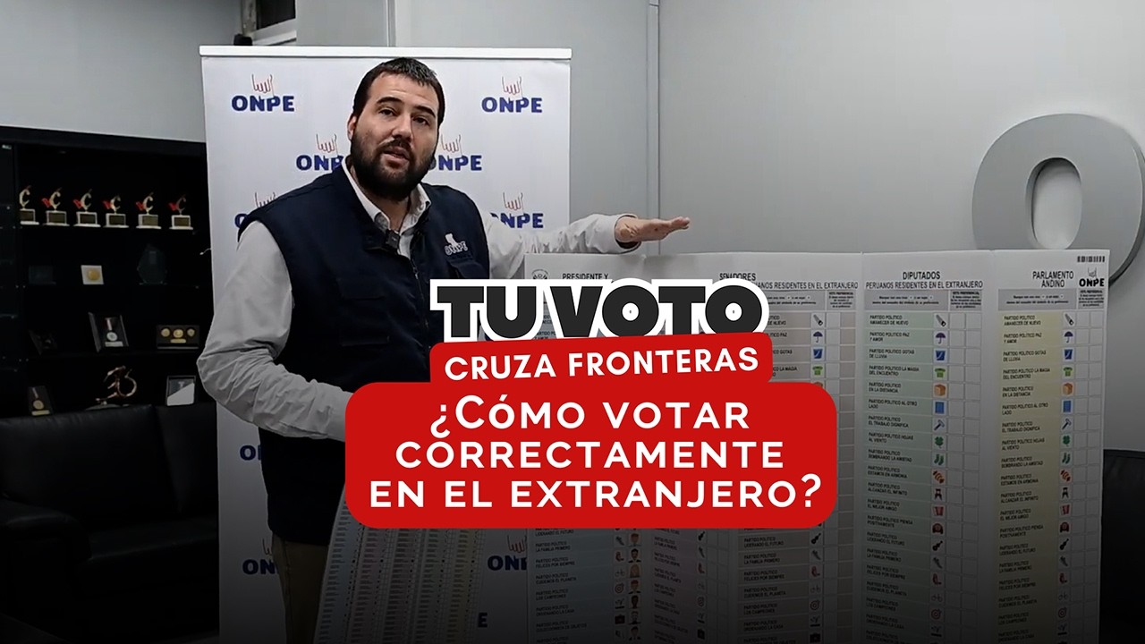  ¿Cómo votar correctamente en el exterior?