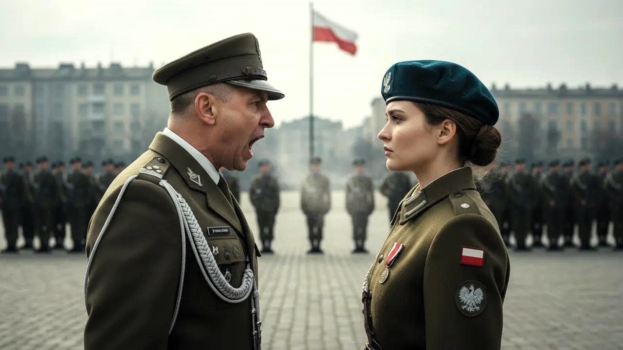 Wynoś się z mojej linii! — wrzasnął arogancki kapitan, nie wiedząc, że kobieta przejmie dowództwo
