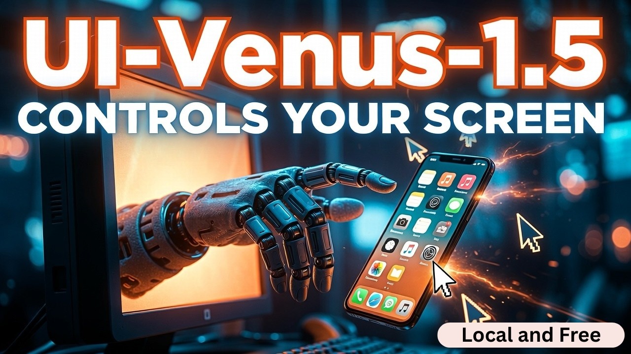 UI-Venus-1.5: Графический агент, управляющий вашим экраном — запустите локально.