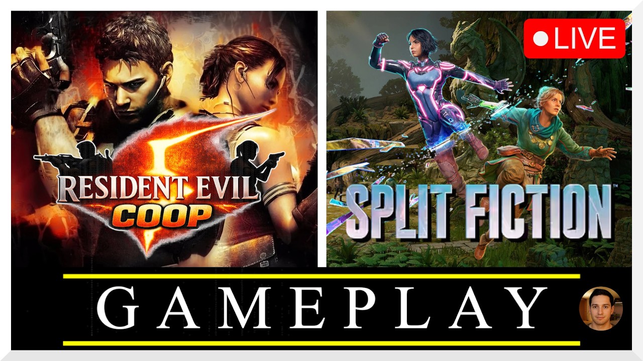 RESIDENT EVIL 5 & SPLIT FICTION : Le crash-test de notre coordination ! 🧟‍♂️🧩 | Ép.3 (LIVE FR)