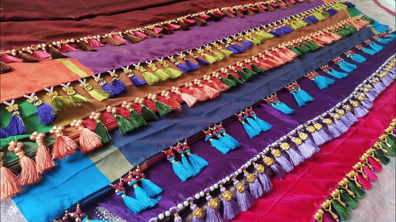 #SareeKuchu #GrandDesigns #WithPriceDetails for beginner's #Quick&EasyNewDesigns #SmartArt&DIYCrafts