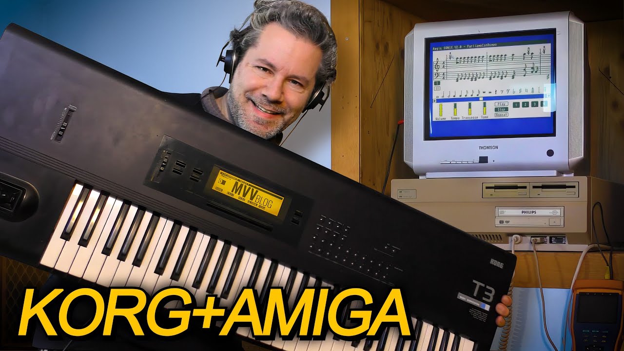 Korg + Casio + Amiga2000: come fare musica in casa negli anni '80 e '90