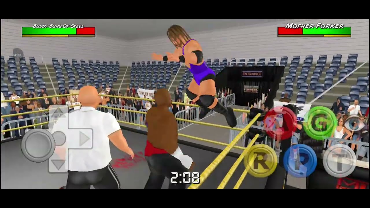 Jugando el mejor juego de wrestling de celulares en 2026 | Wrestling Empire 