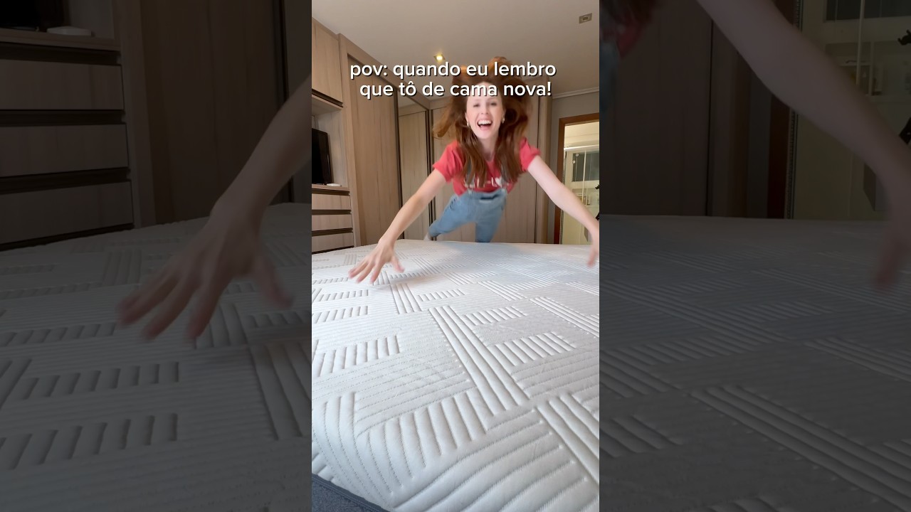 Minha cama nova! Colchão EMMA Premium Hybrid