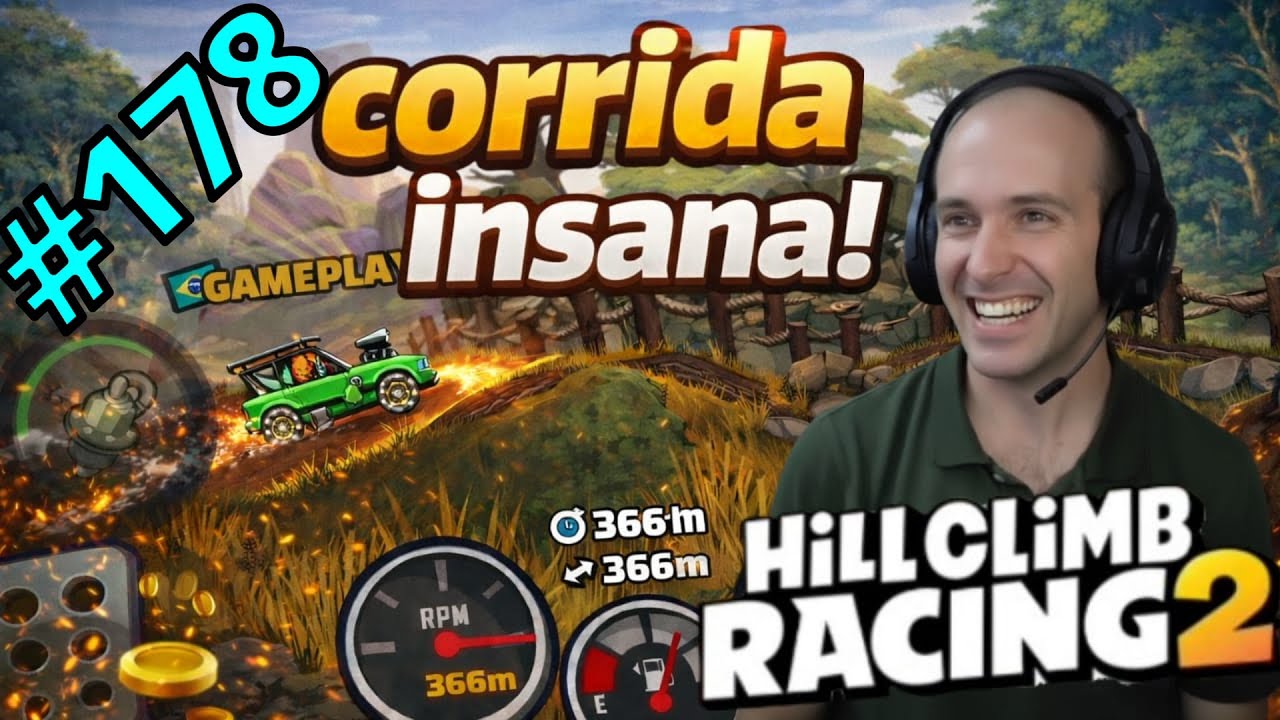 #178 - LIVE DE HILL CLIMB RACING 2 INFORMATION IN THE DESCRIPTION BELOW PARTE 178 @GAmeplaydoRicardo