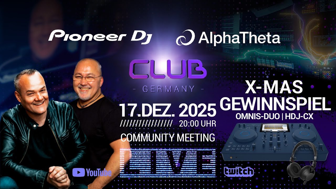 Pioneer DJ Club | Community Livestream | Support für rekordbox | #99