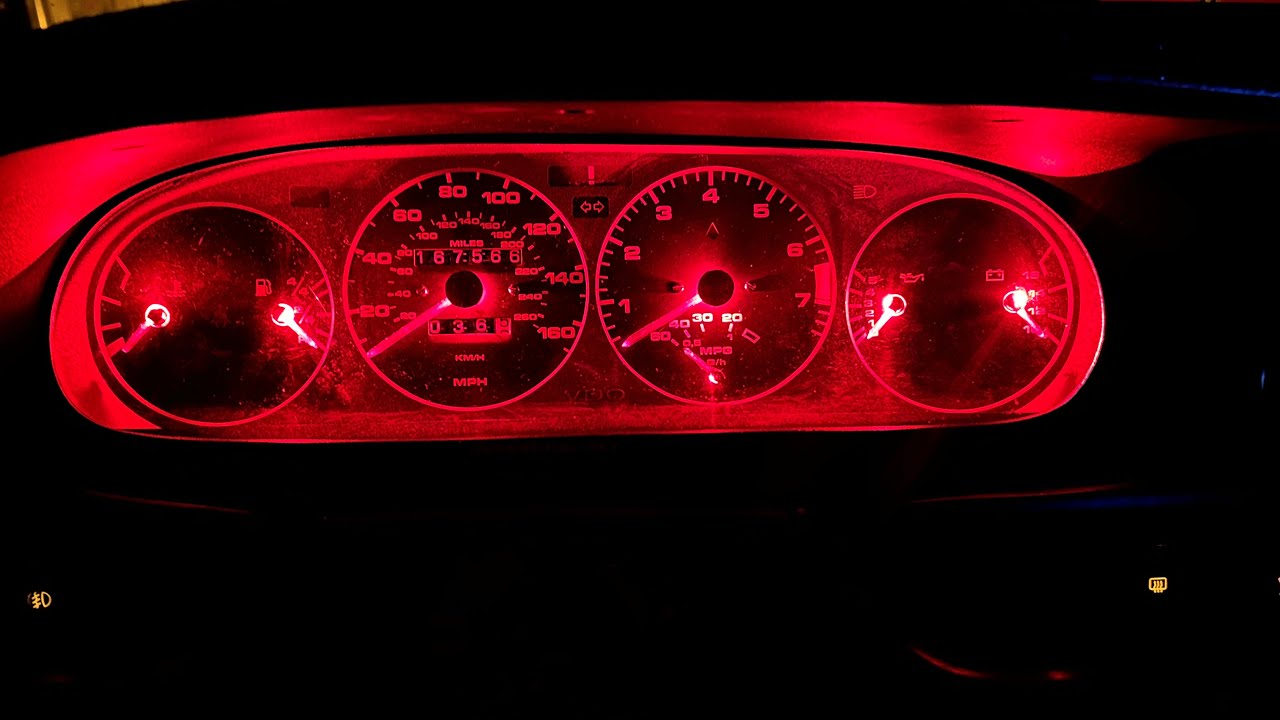 1986 Porsche 944 Instrument Cluster Lighting Upgrade Part 1