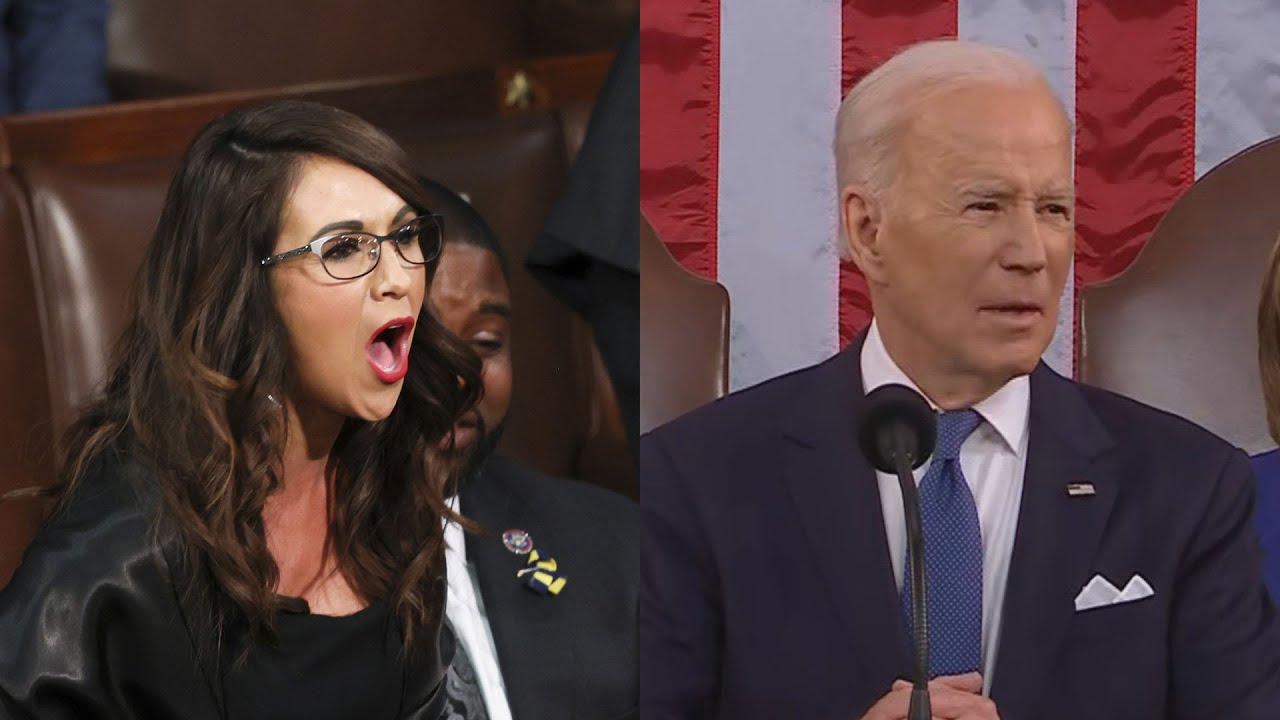 Lauren Boebert yells at President Biden State of the Union: raw video