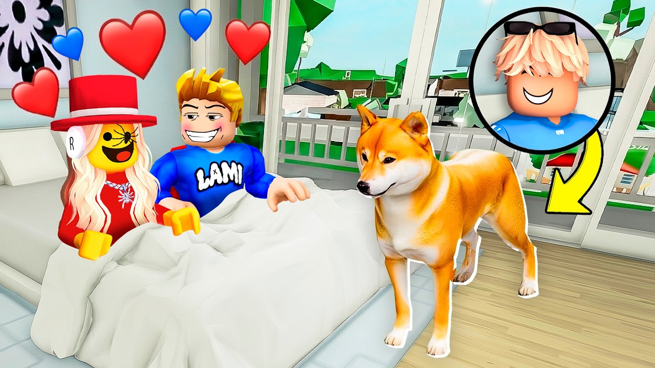 Meinen CRUSH heimlich als HAUSTIER BEOBACHTEN in Roblox!!