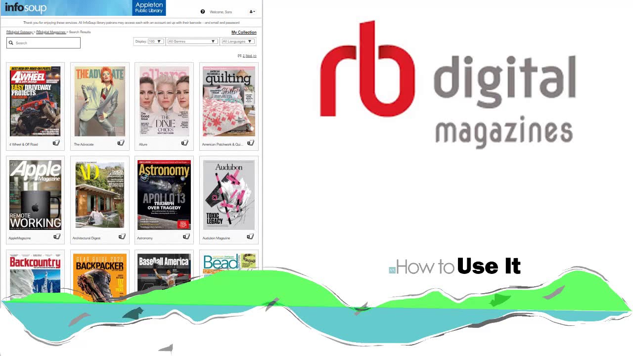 RBdigital Magazines - How to Use It