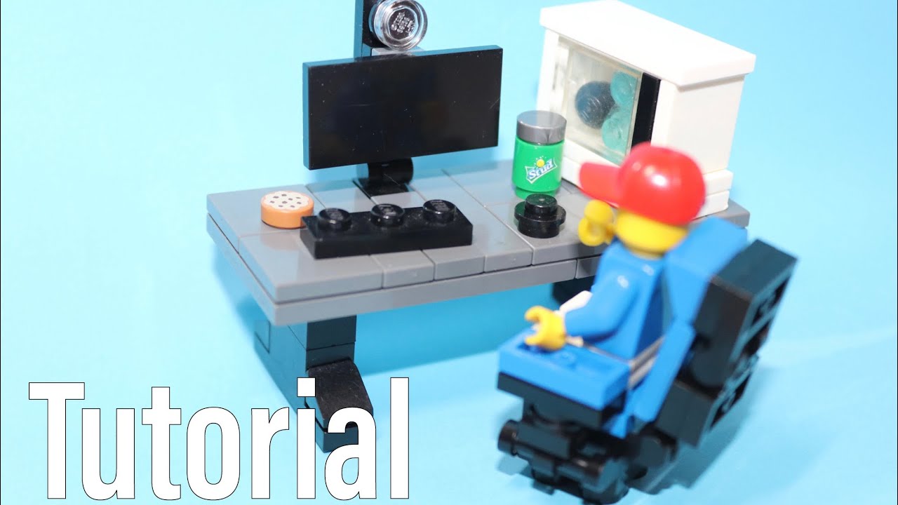 LEGO Gaming Setup Build Tutorial!! | BuildeZ Show
