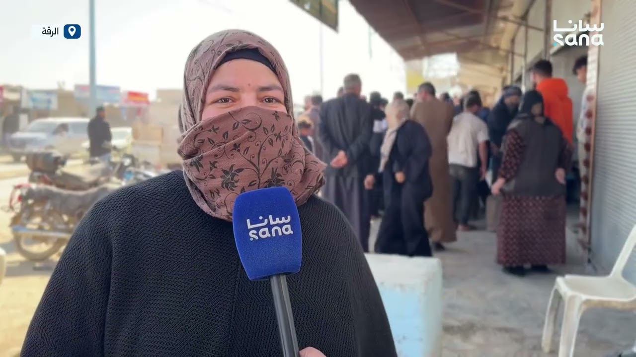 انفراجات في أزمة الغاز المنزلي بالرقة بعد تنظيم الشركة السورية للبترول عملية توزيع الأسطوانات