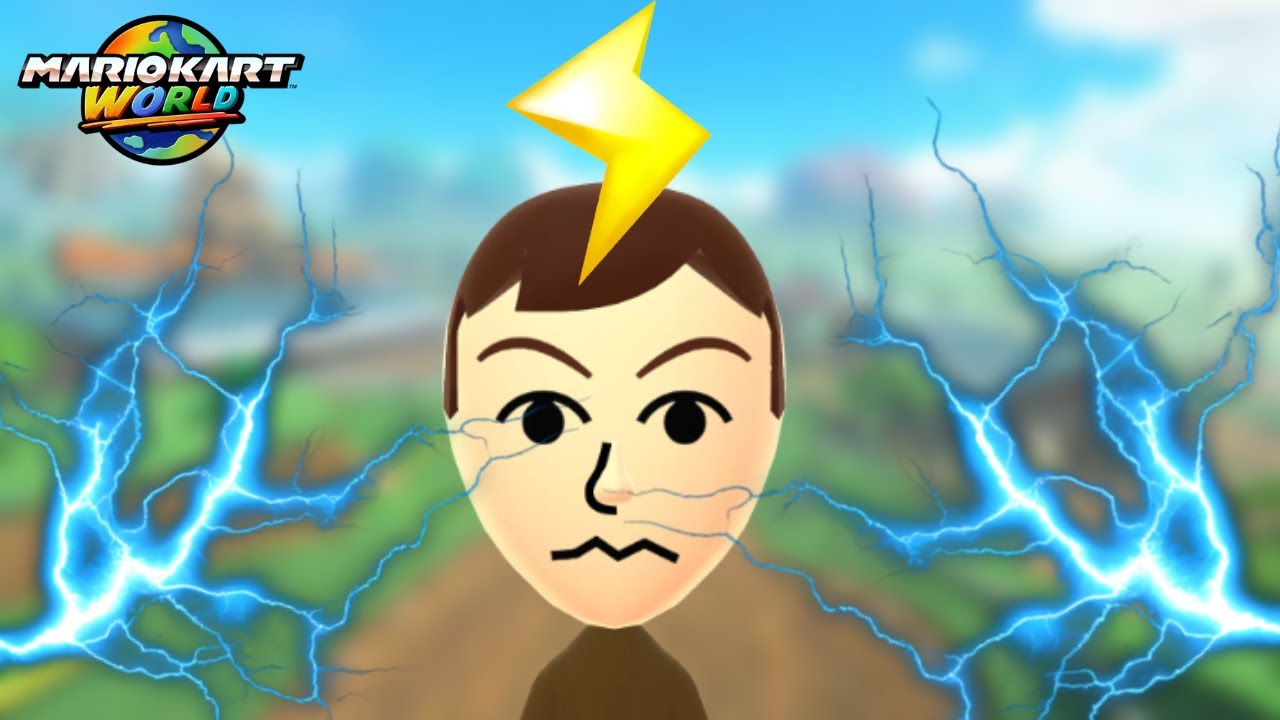 If I get shocked, the screen shrinks || Mario Kart World Challenges