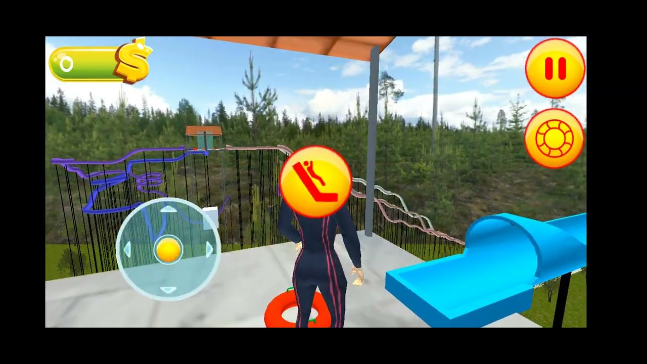 Water Park | Water Slide (Gameplay)