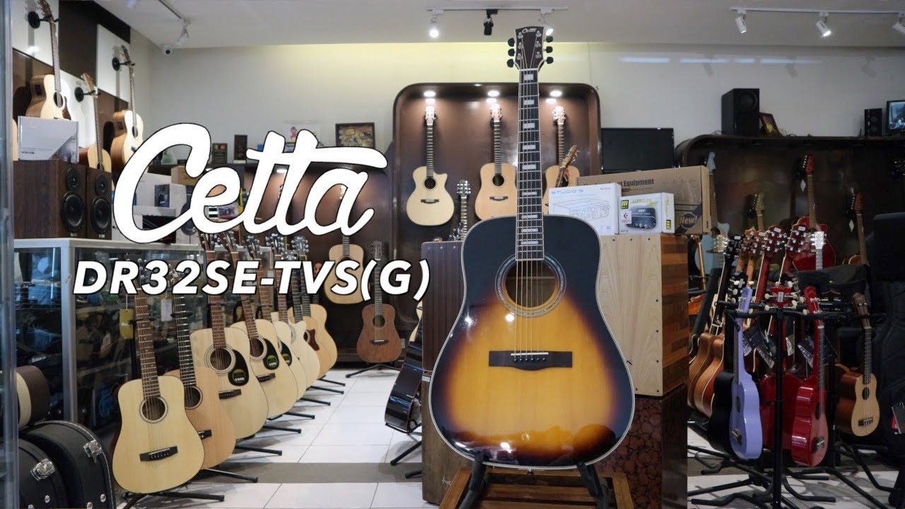 Cetta DR32SE-TVS(G) (Sound Demo) | Kitharra