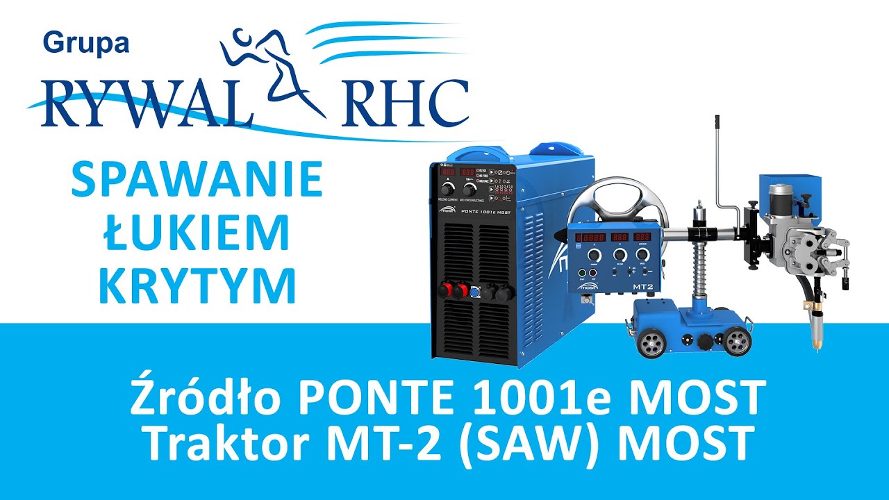 Ponte-1001e MOST + Traktor MT-2 - Zestaw (SAW) do spawania łukiem krytym / Stocznia / Budowa statków