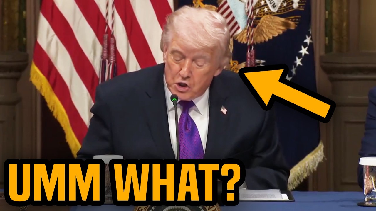 Trump can barely speak, horrifies entire room