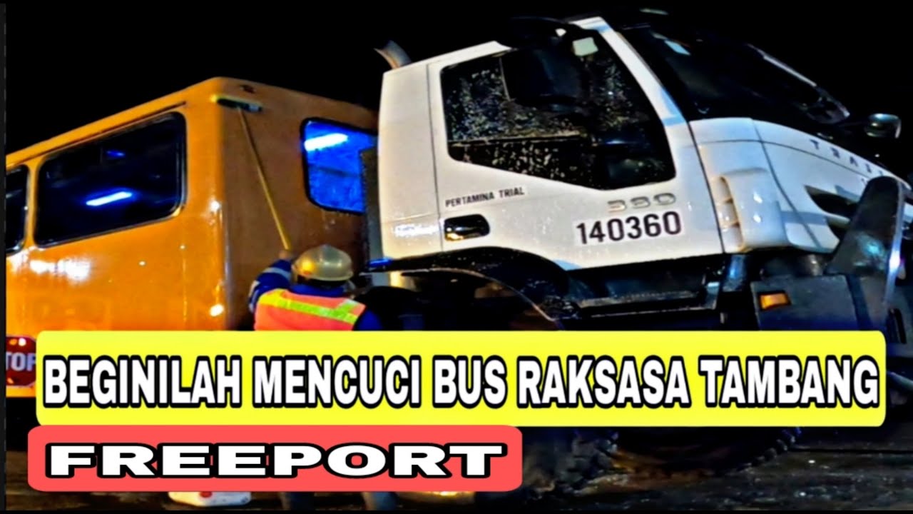 WOW‼️Beginilah Proses Cuci Mobil Tambang ‼️Truck Bus IVECO