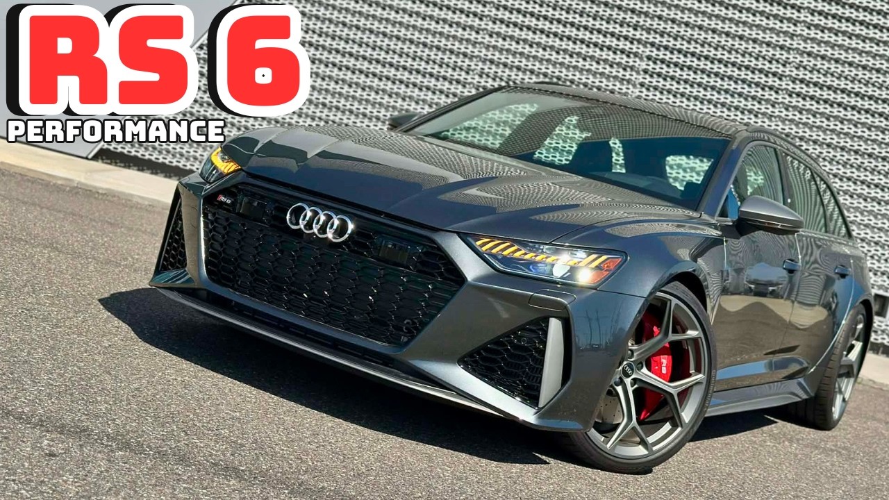 Audi RS 6 Avant Performance 2026 года — семейный автомобиль для вашего крутого папы.
